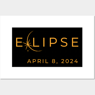 Eclipse 2024 Posters and Art